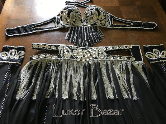 Professional Belly Dance Costume From Egypt BELLYDANCE Custom-made Any Colour New