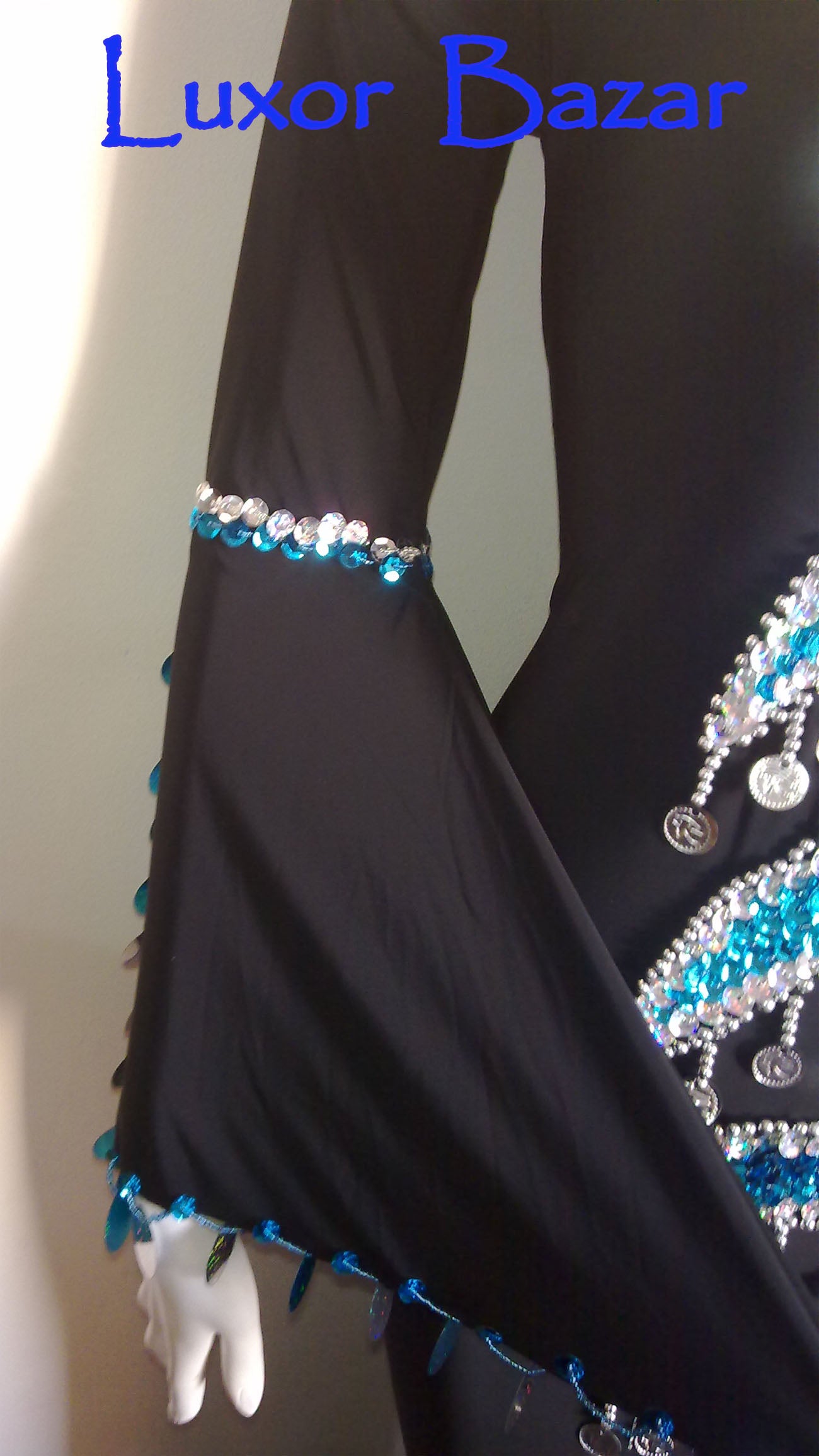 Egyptian Belly Dance Costume Saidi Dress Baladi Galabia Fallahi Abaya Kaftan