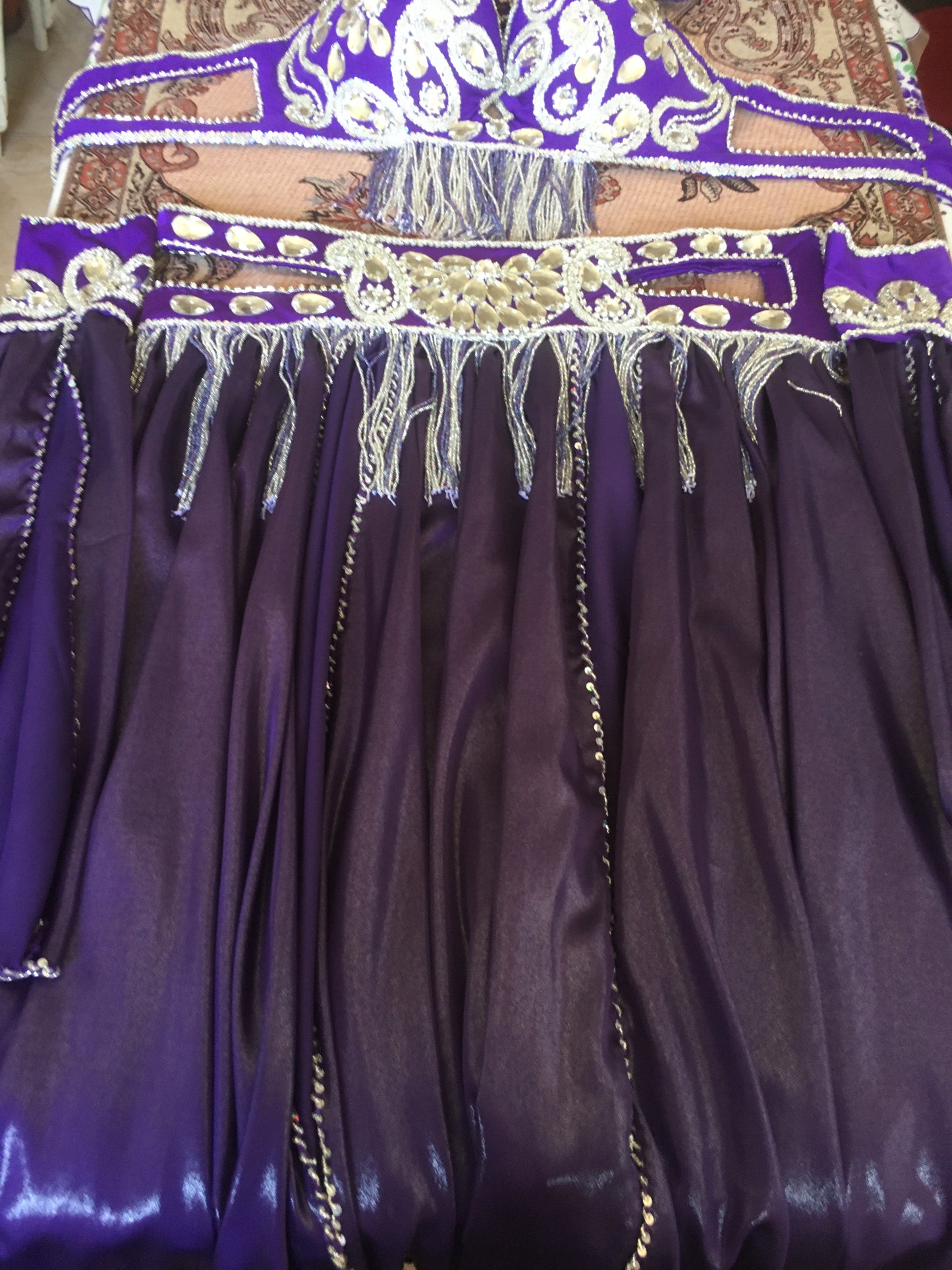 Professional Belly Dance Costume From Egypt BELLYDANCE Custom-made Any Colour New