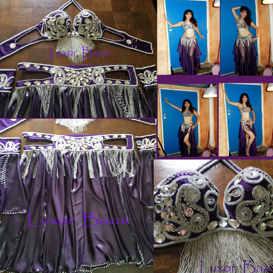 Professional Belly Dance Costume From Egypt BELLYDANCE Custom-made Any Colour New