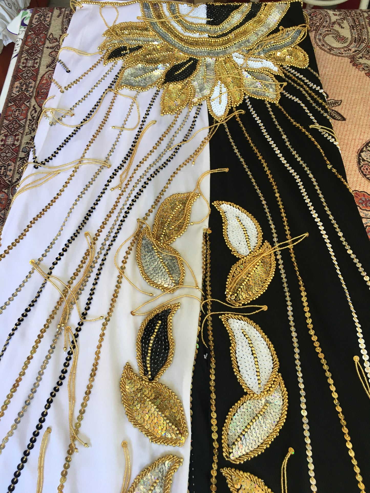 New Egyptian Belly Dance Costume, Custom-Made belly dance Dress , Handmade embroidery oriental outfit, Tribal dance skirt & Bra, Gypsy dance