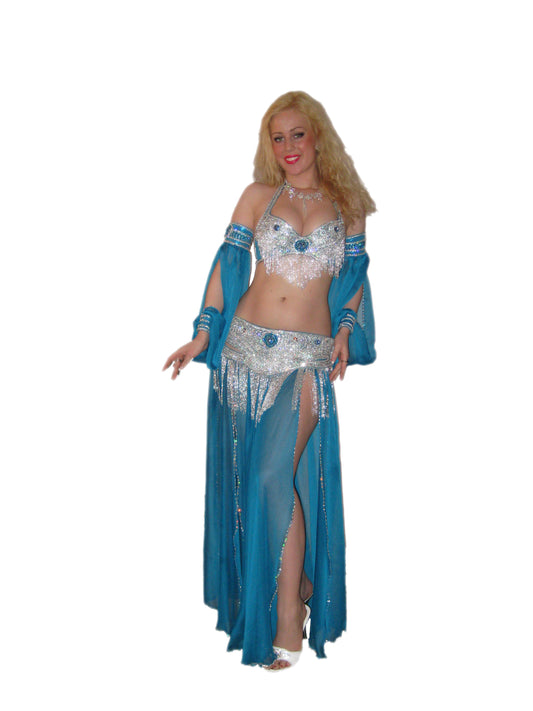 Professional Egyptian Belly Dance Costume BELLYDANCE Custom-made Any Colour New